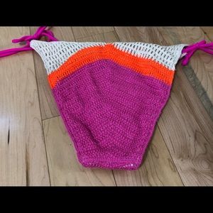 NWT!! crochet bathing suit bottoms